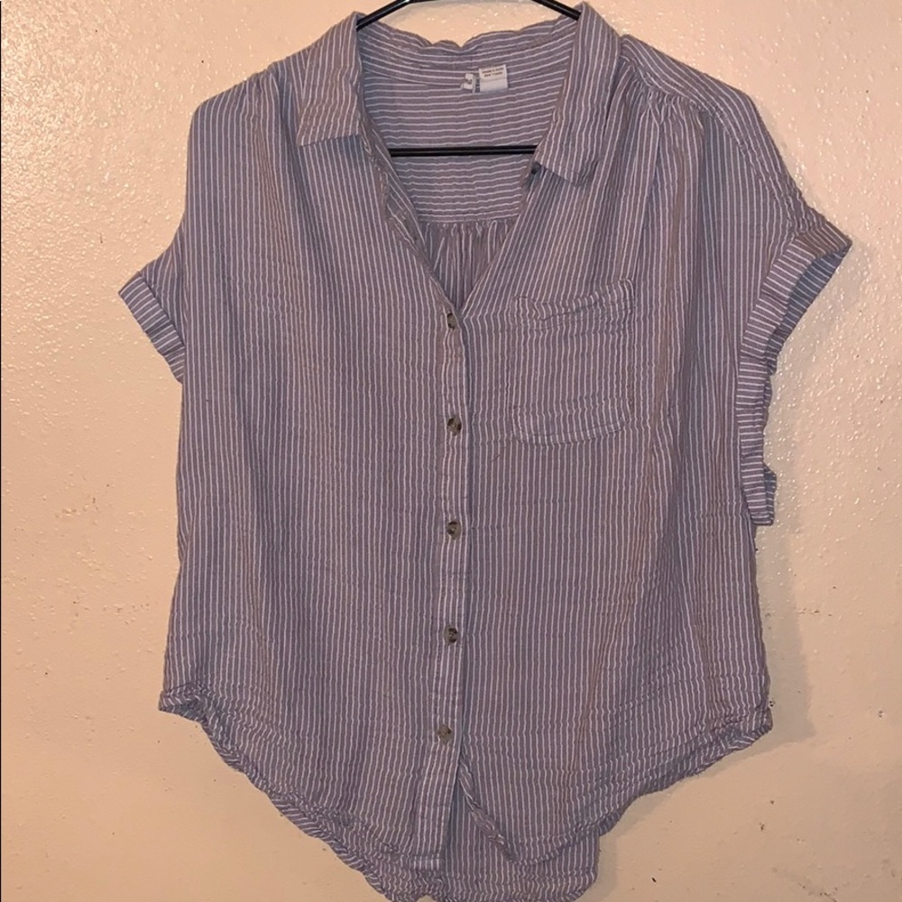 Tan blouse